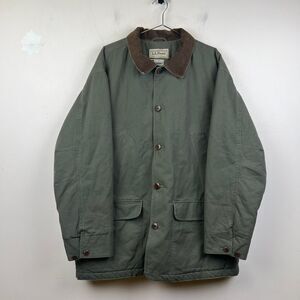 L.L. Bean Barn Chore Jacket 0WY20 Field Coat Thinsulate Quilted Lining Mens XL